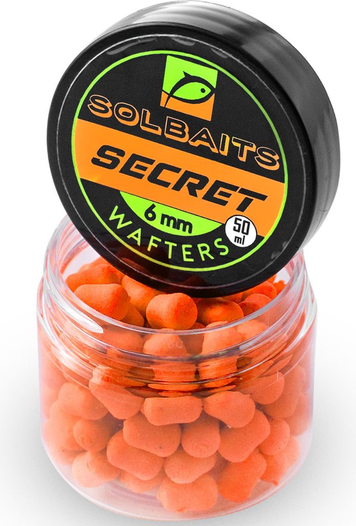 Wafters Solbaits Secret Orange 6mm