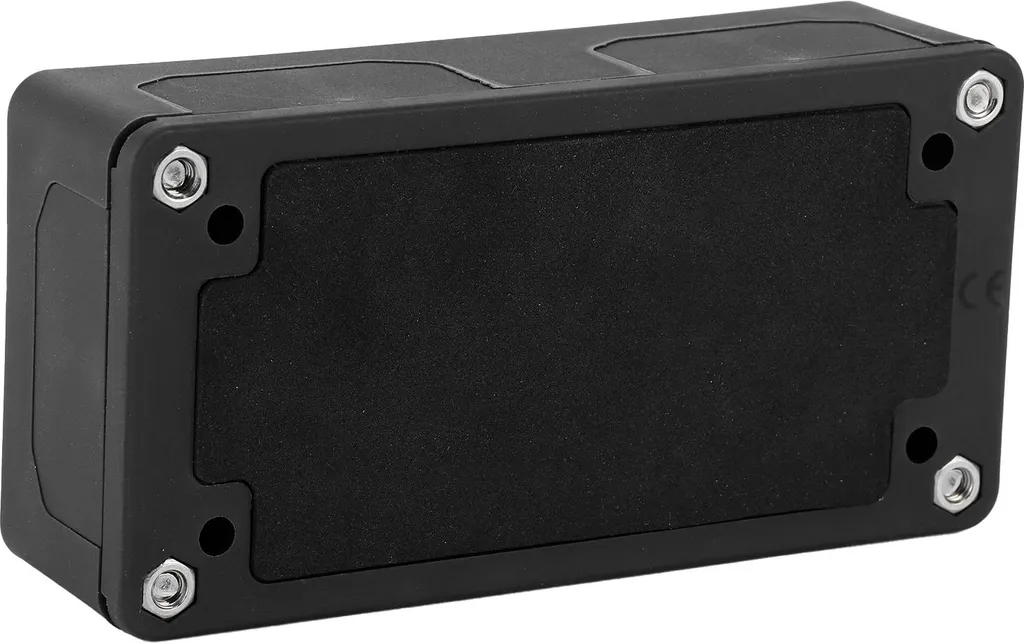 Barre omnibus 300A Bloc de distribution 48V à 4 boulons M8 en noir