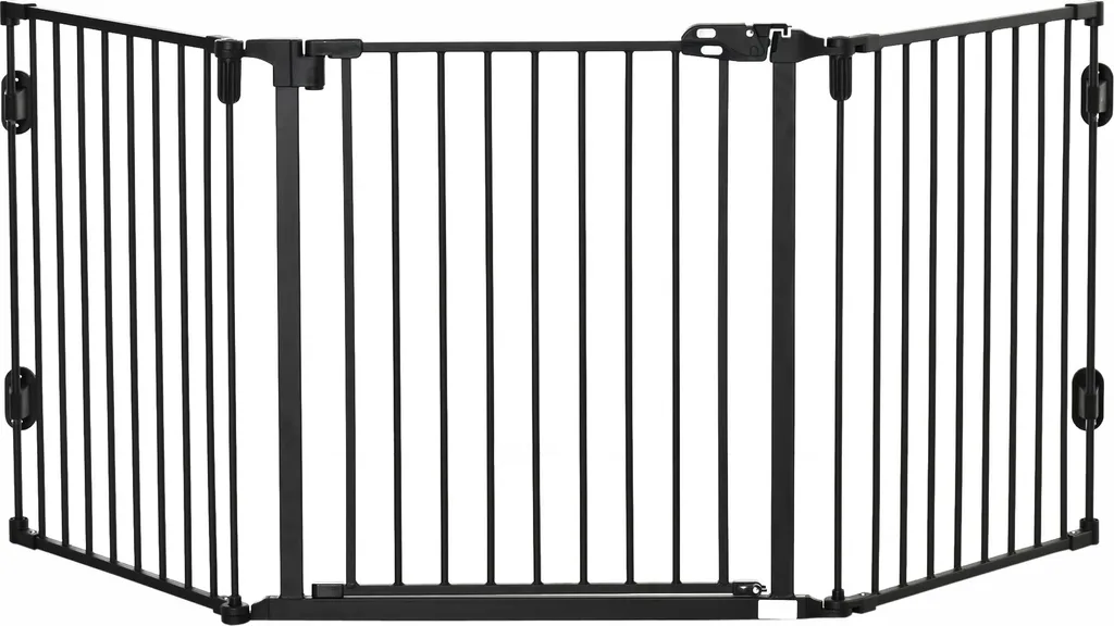 Barrière pour chiens Fortuna Lai 3 panneaux ajustable 202,5 x 76 cm