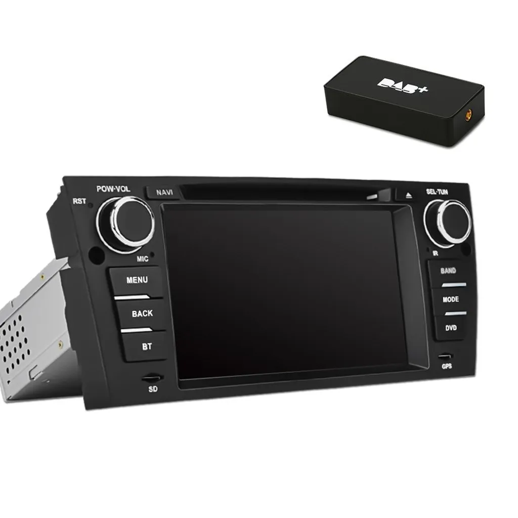 Poste Radio Tactile pour BMW E90 Série 3 avec Navigation GPS et DAB RDS