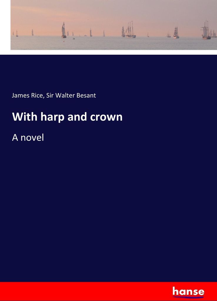 With harp and crown