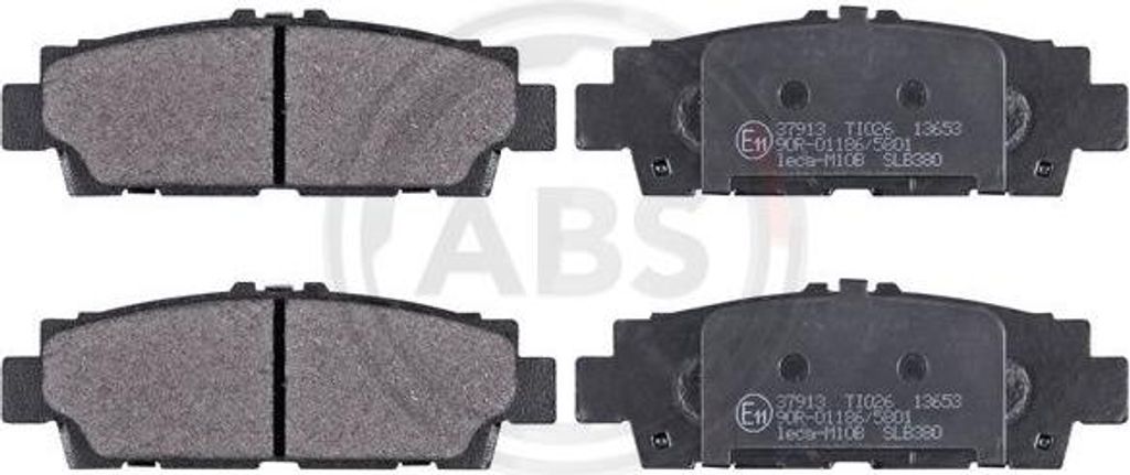 A.B.S. 37913 Bremsbelagsatz, Scheibenbremse OE 0446650070 kompatibel mit ES