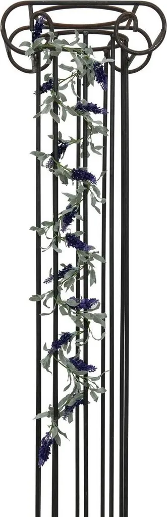 Guirlande artificielle violette 180cm réaliste et facile à installer