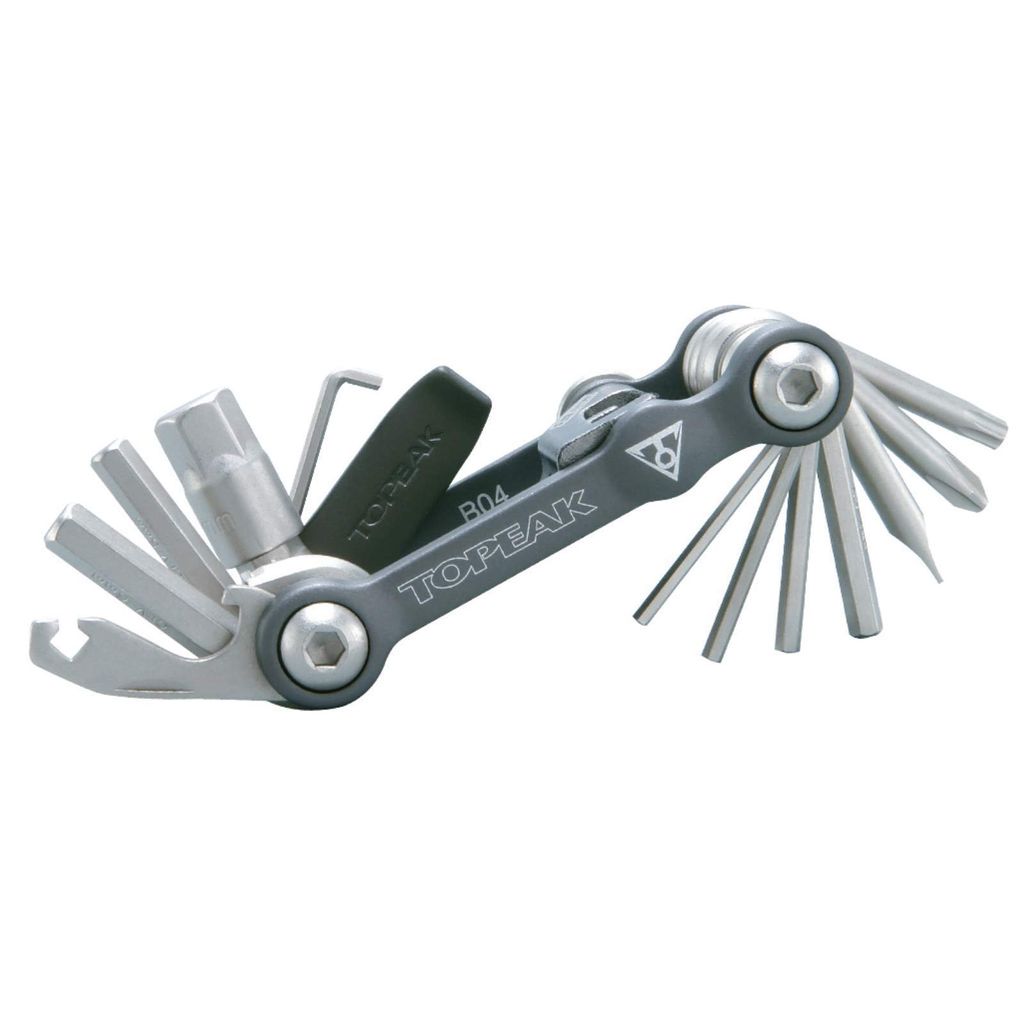 Topeak Mini 18+ Multitool, 20 Funktionen, Fahrradwerkzeug deluxe
