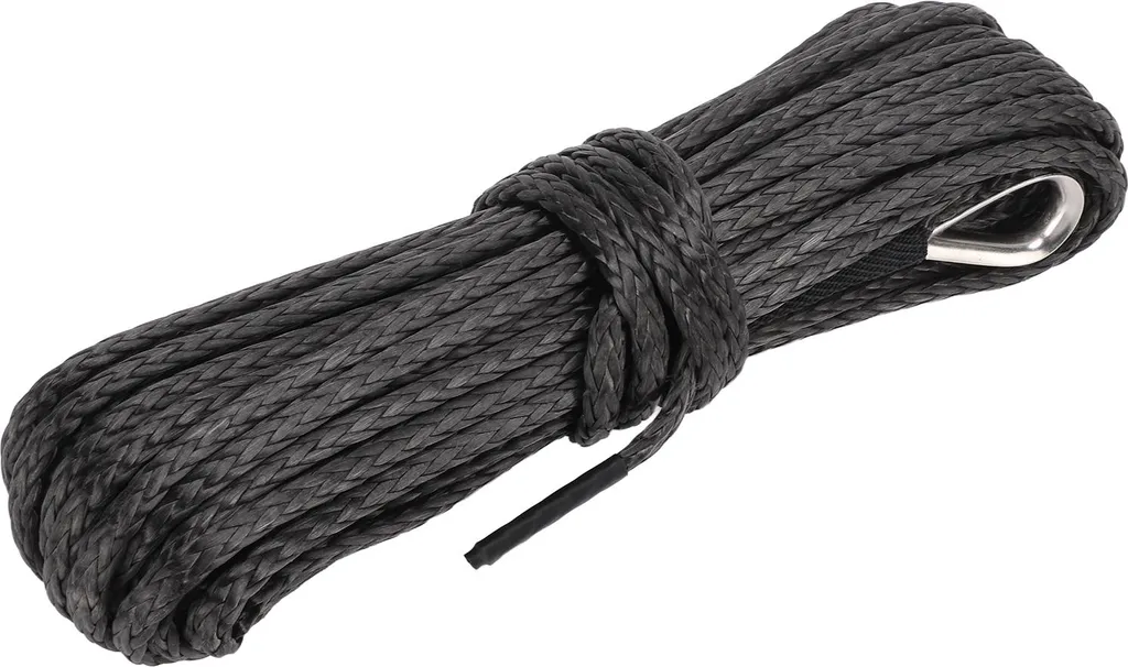 Câble de treuil 15m pour dépannage et remorquage de SUV et camion