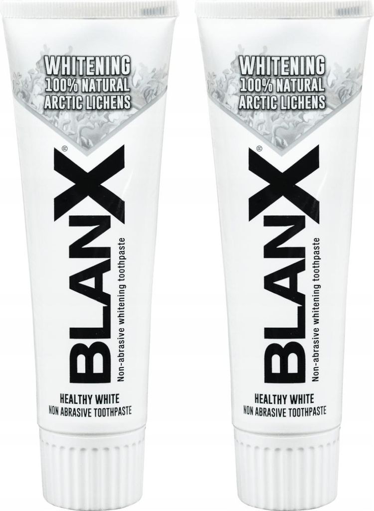Blanx | Zahnpasta - Zahncreme Whitening - 75Ml - Nicht-Abrasiv - Bakterienhemmend - Sanfte Reinigung - 2 Stück