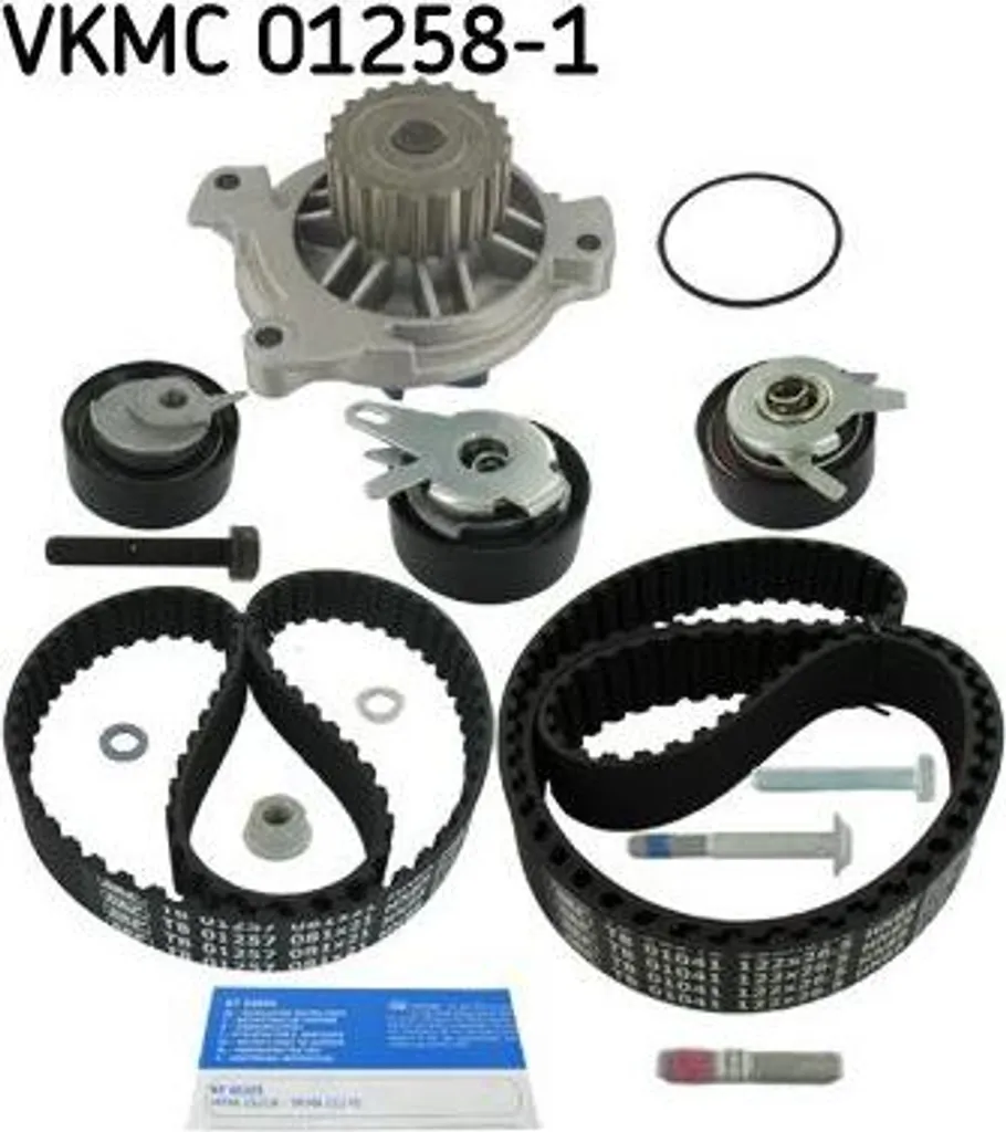 Kit Pompe à Eau et Courroie de Distribution SKF pour Transporter IV T4