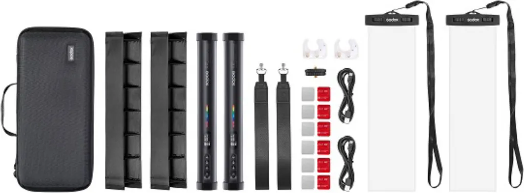 Éclairage d'Ambiance Godox TL30 K2 pour Streamer et Vidéaste Pro