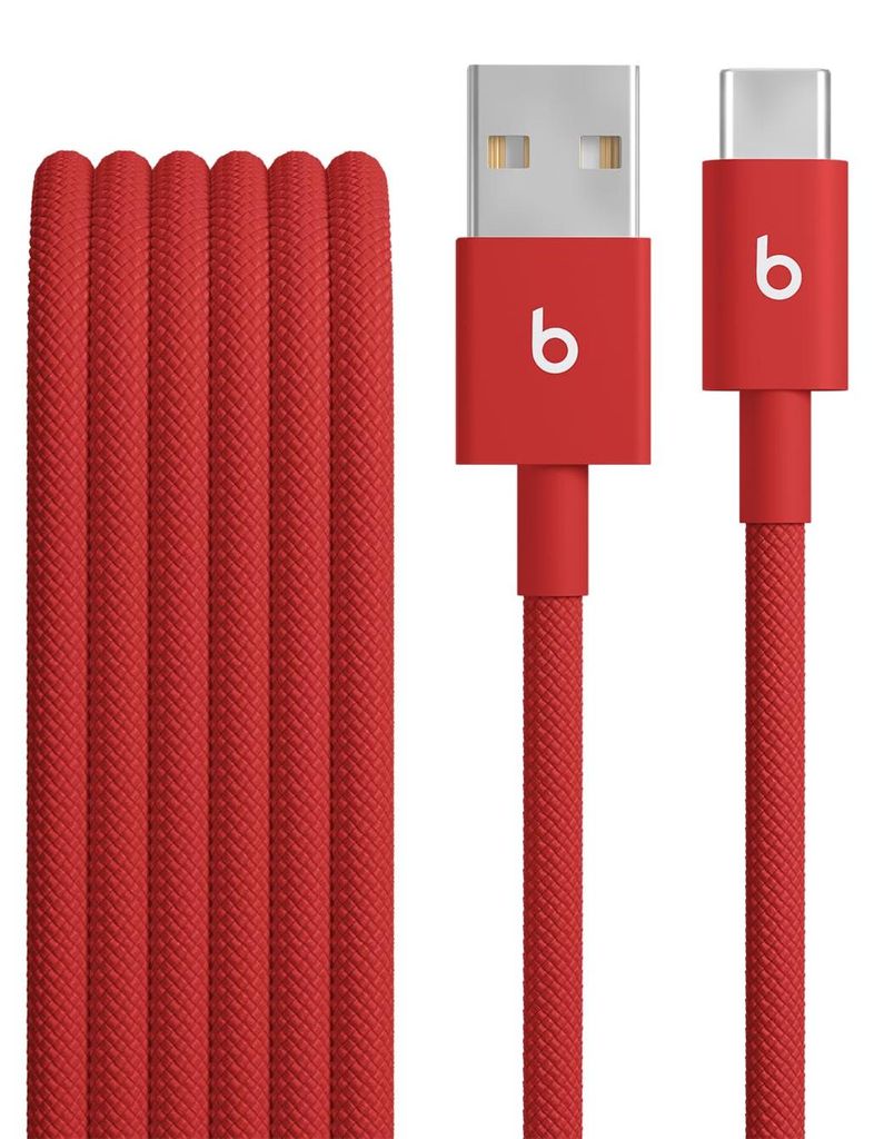 Apple Beats USB Kabel USB 2.0 1,5 m USB A USB C Rot Produktbild 