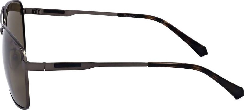 Lunettes De Soleil Polaroid Pour Homme PLD 2159 - Verres Polarisés Verts - Monture Matte Dark Ruthenium - Taille 58/140/16
