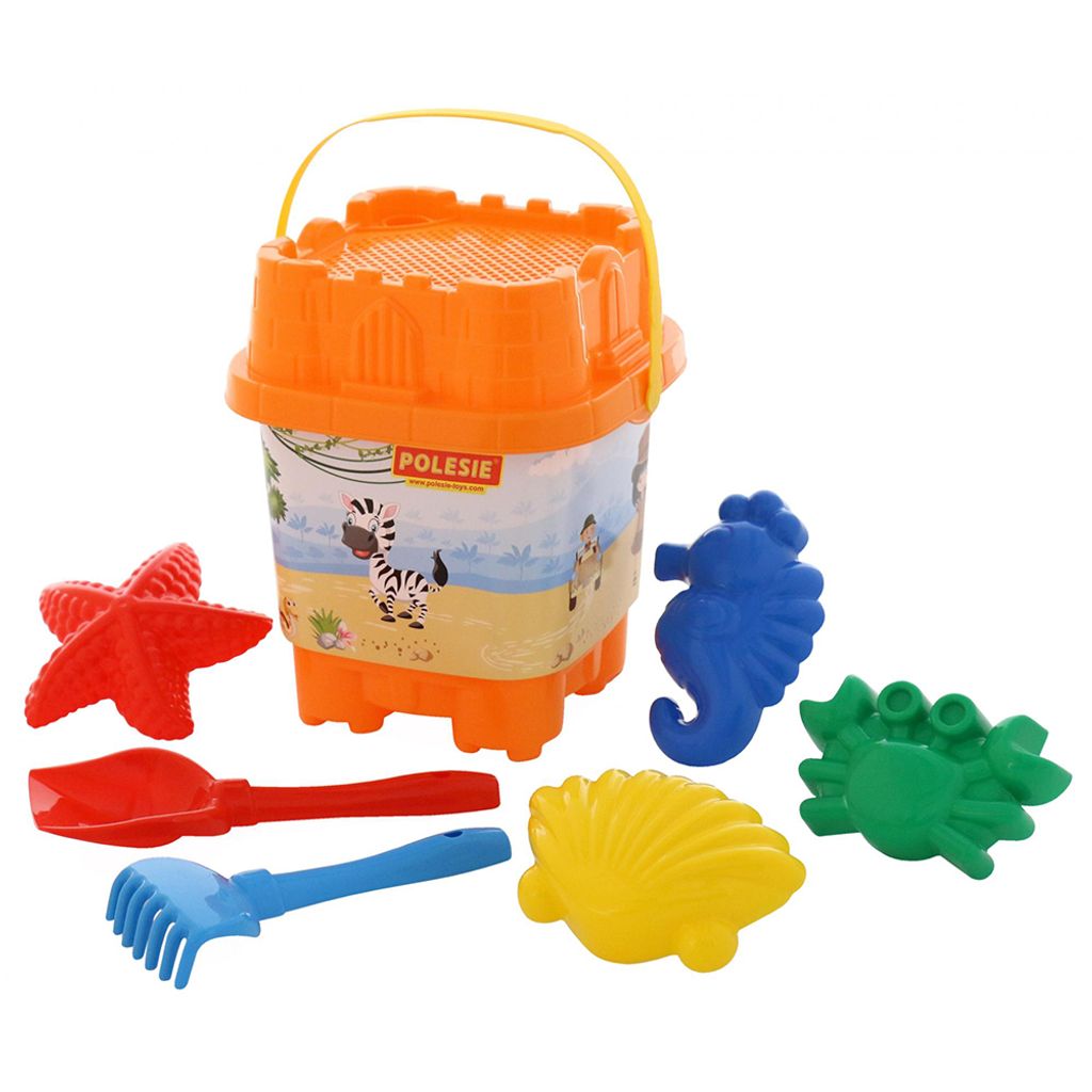 Kinder Spielzeug Sandspielzeug Förmchen WADER Sandmühle Sandgarnitur Set 4-tlg 
