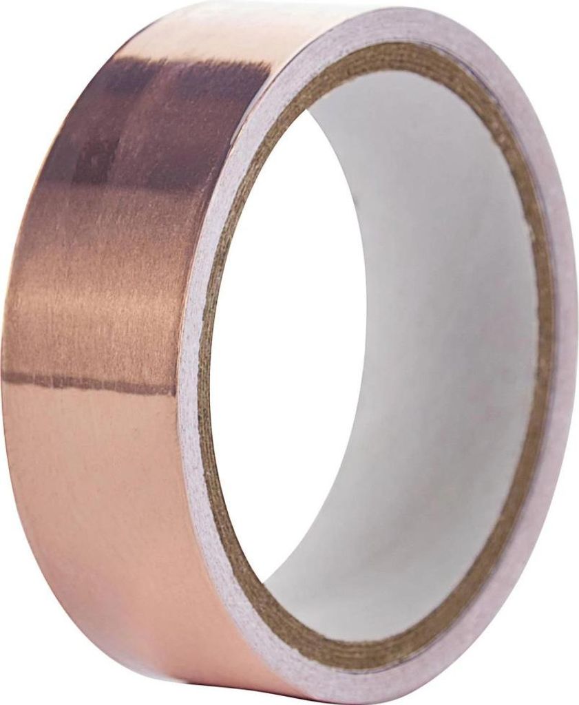 Swissinno Kupferband für Schneckenabwehr selbstklebend 5 m x 3 cm kupfer