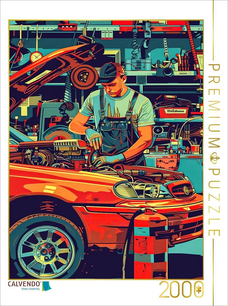 CALVENDO Puzzle Allrad | 2000 Teile Lege-Größe 90x67cm Foto-Puzzle für glückliche Stunden