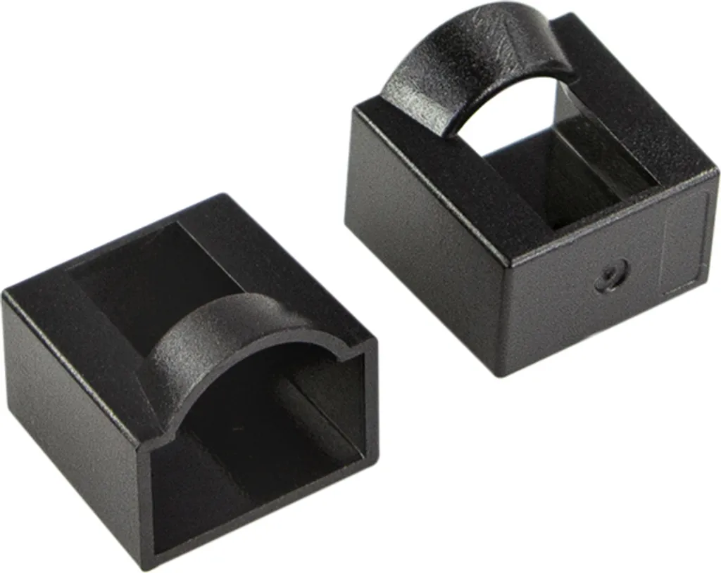 LogiLink MP0062 Cappucci Antipolvere RJ45 - Set 50 Pezzi Neri
