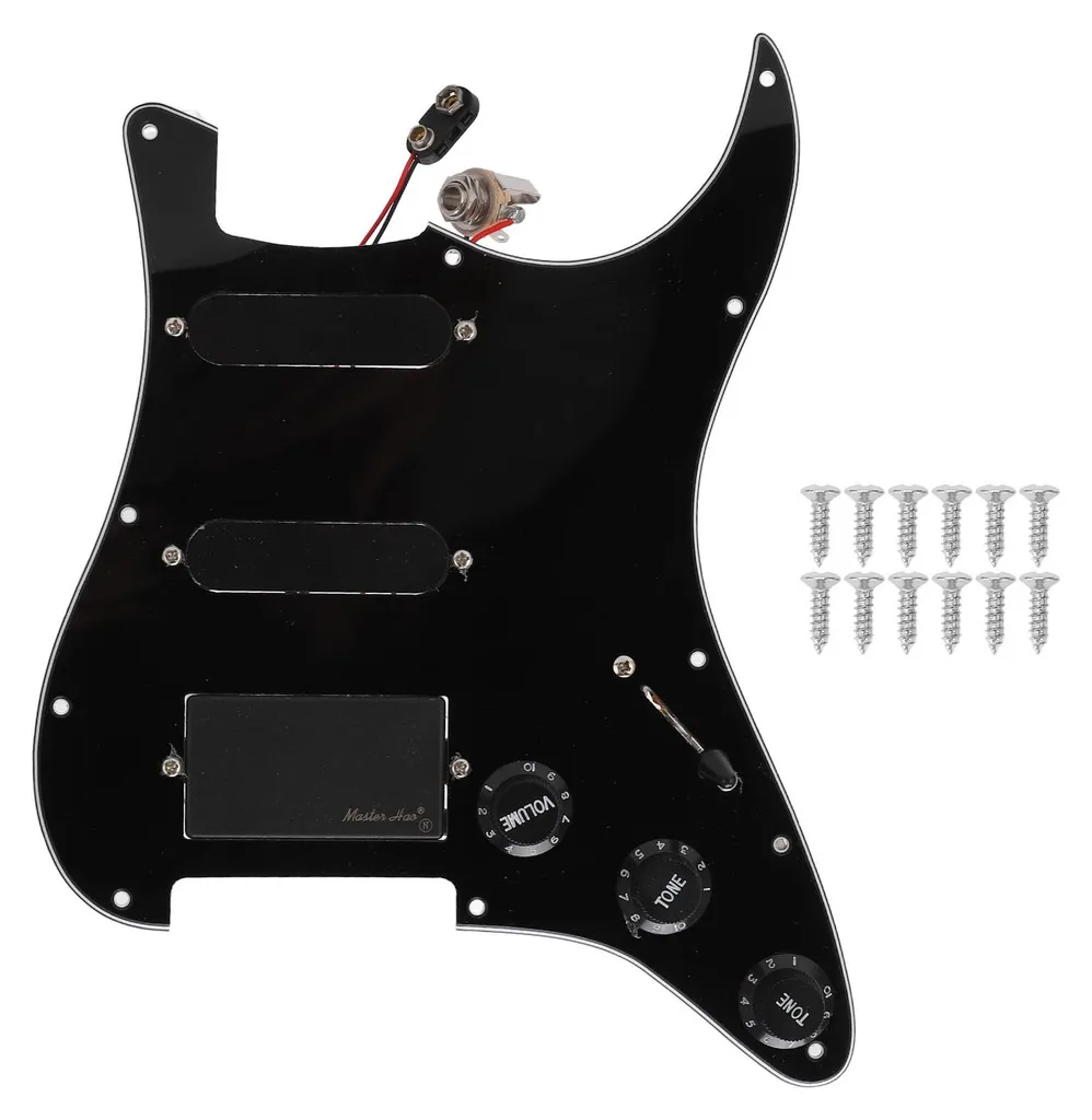 Équipement micros SSH actifs pour rénover une guitare électrique