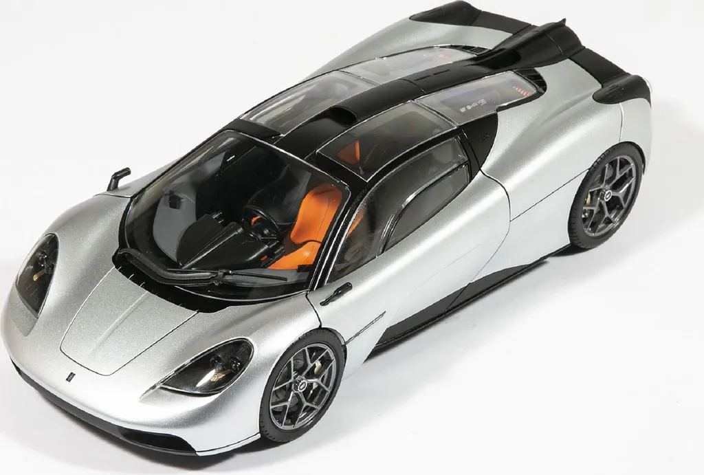 Maquette Tamiya GMA T.50 1:24 sans défaut d'ajustement pour maquettiste