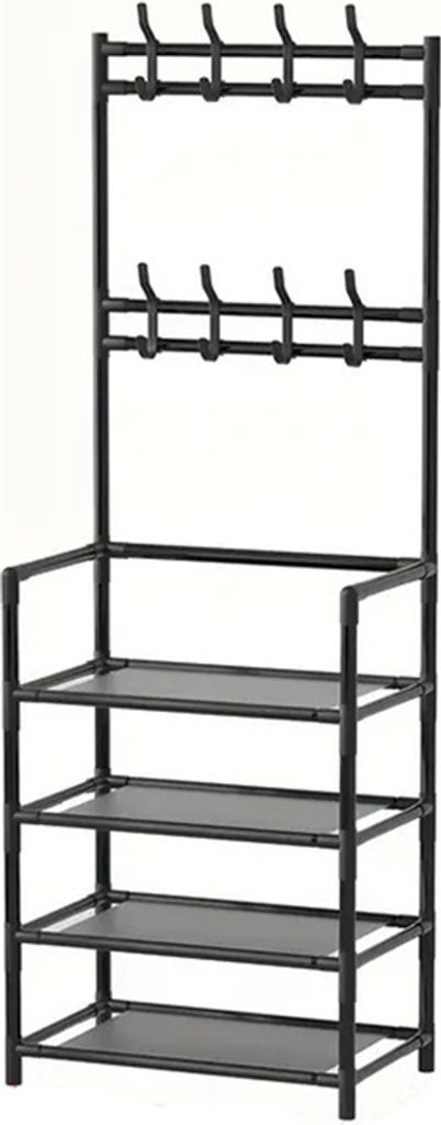 Verk 27257 Portemanteau avec quatre étagères à chaussures Image du produit 