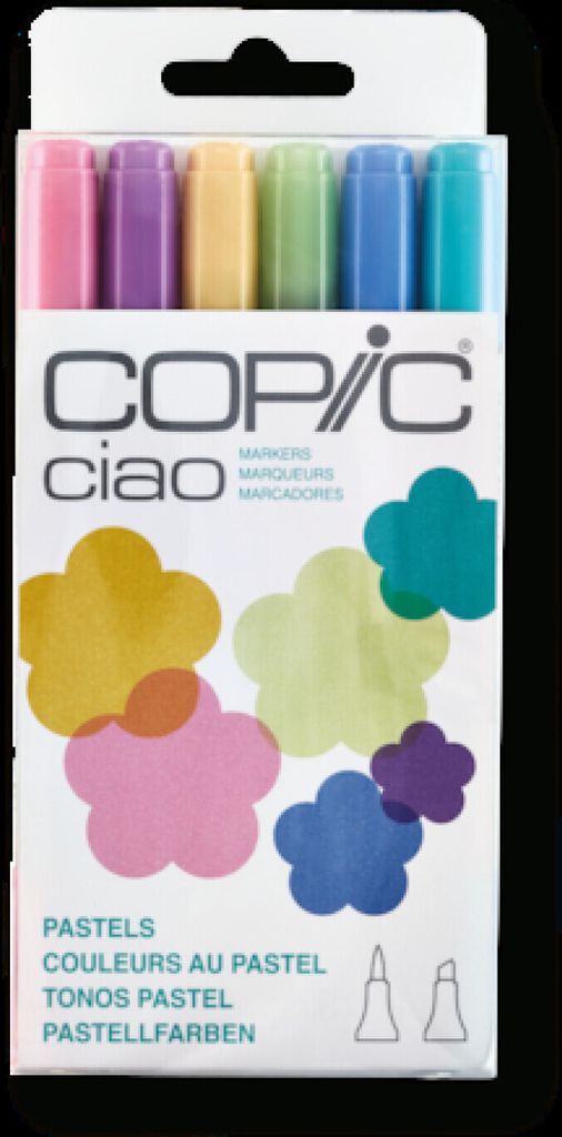 Copic Ciao 6er Set Pastellfarben