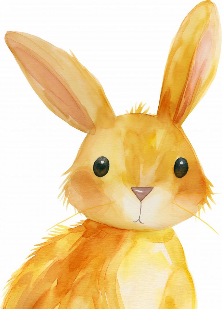 Plakat 42x59,4cm Süßer Hase