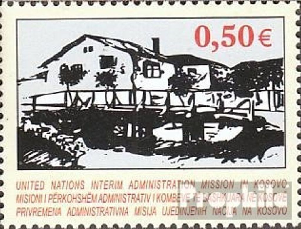 Briefmarken Kosovo 2004 Mi 27 (kompl.Ausg.) postfrisch Kunst