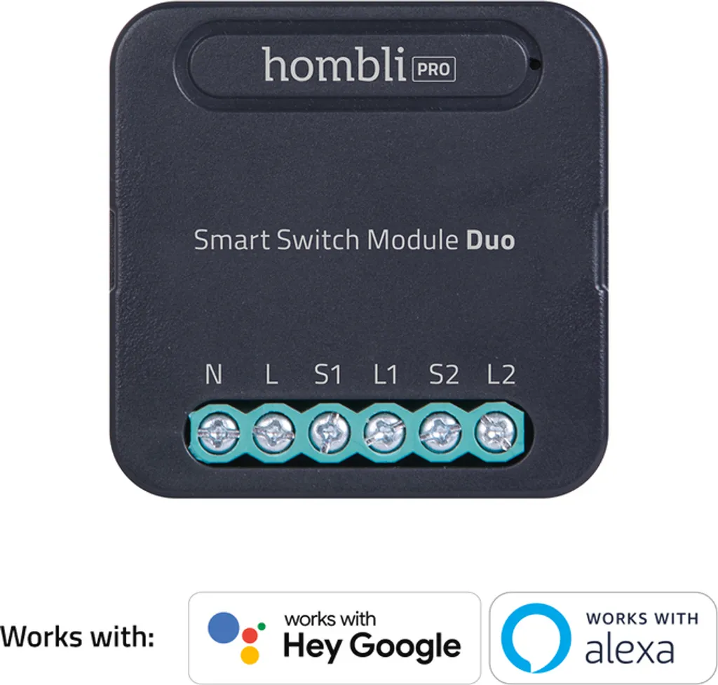 Domotisez vos luminaires facilement avec le Hombli Smart Switch Duo 2x