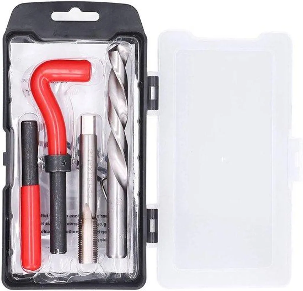 Kit réparation de filetage HSS métrique Helicoil pour arbre à cames