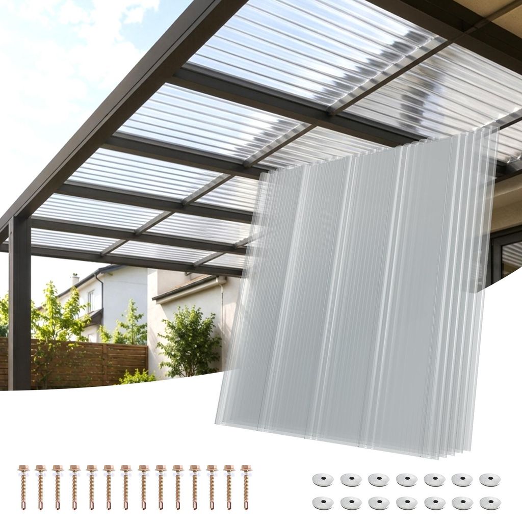 Zestaw 5 sztuk płyt FRP Vigevee, wymiar 90x100 cm, grubość Zdjęcie produktu 