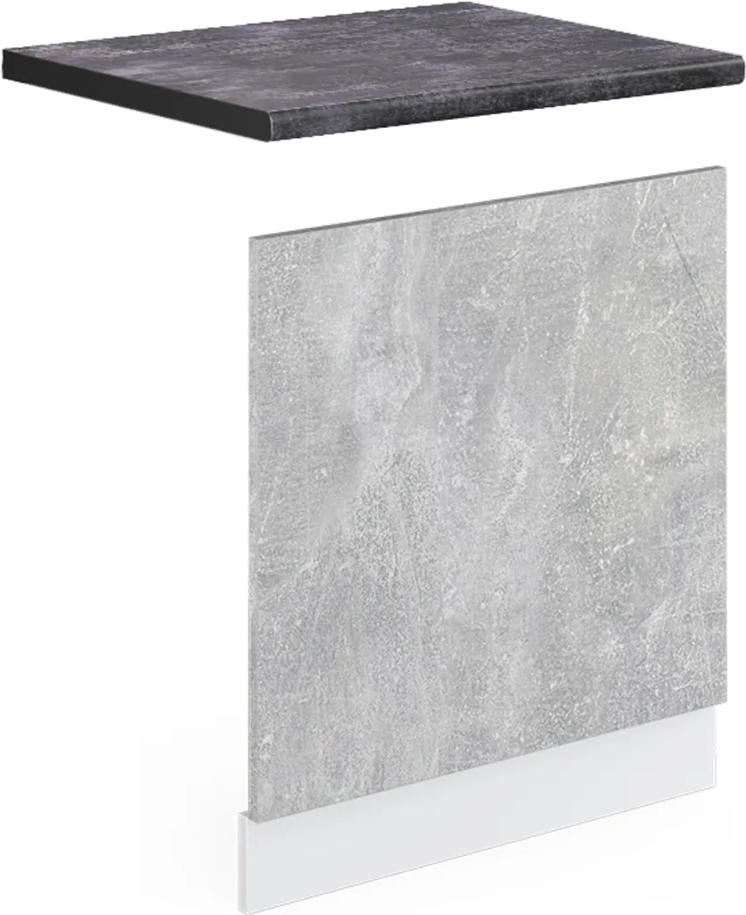 Trasforma la tua Cucina con Vicco Pannello R-Line 60 cm Calcestruzzo