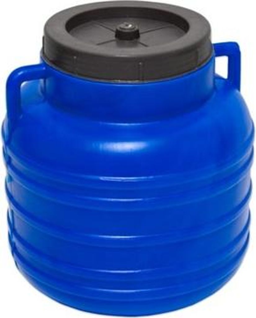 Kunststof emmer met handgrepen, 80 liter Productafbeelding 