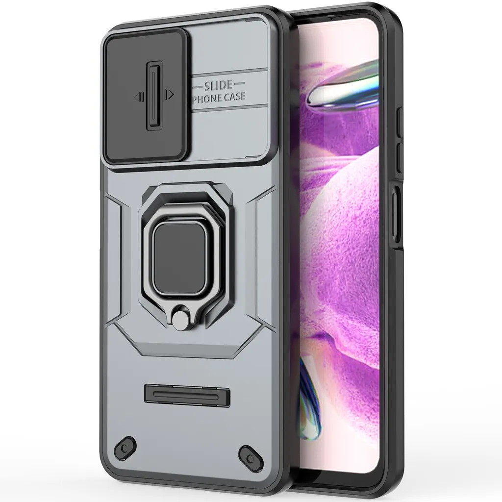 Cover Rugged Xiaomi Redmi Note 12S con Slide Camera e Kickstand - 6