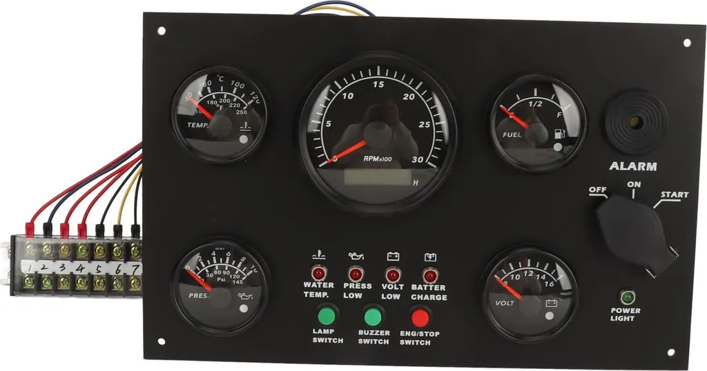 Tableau de Commande Multifonction pour Camping-car, Camion et Bateau - 4