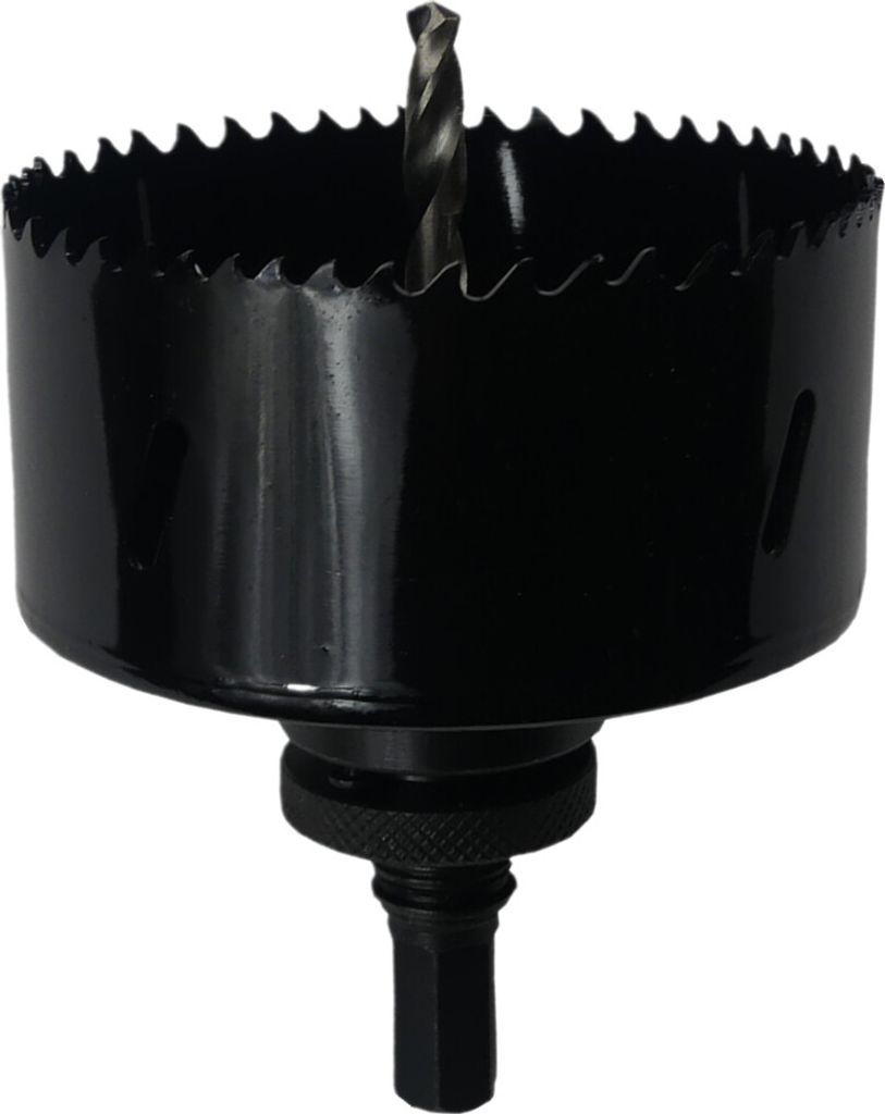 Lochsäge Ø140mm mit Adapter HSS-Bi-Metall Bohrtiefe ca. 40mm Lochkreissäge Bohrkrone Lochschneider BOHRFUX