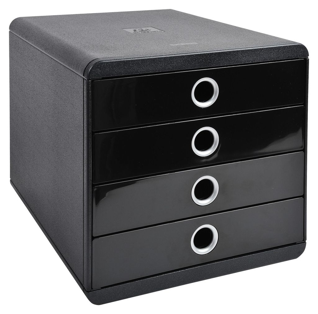 Exacompta Schubladenbox POP-BOX + 4 geschlossenen Laden, Produktbild 