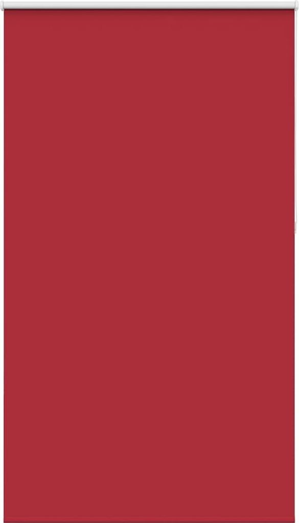 Verdunkelungsrollo Rot 135x210cm Stoffbreite 131,6cm Polyester