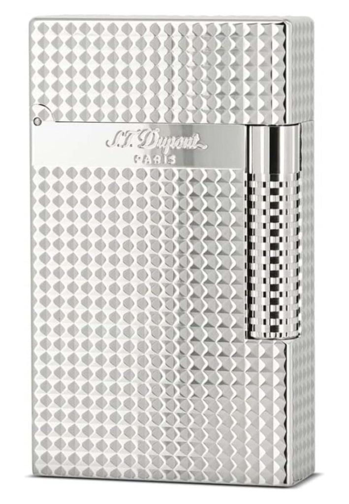 Feuerzeug S.T.Dupont Ligne 2 Diamond Herren Silber Produktbild 