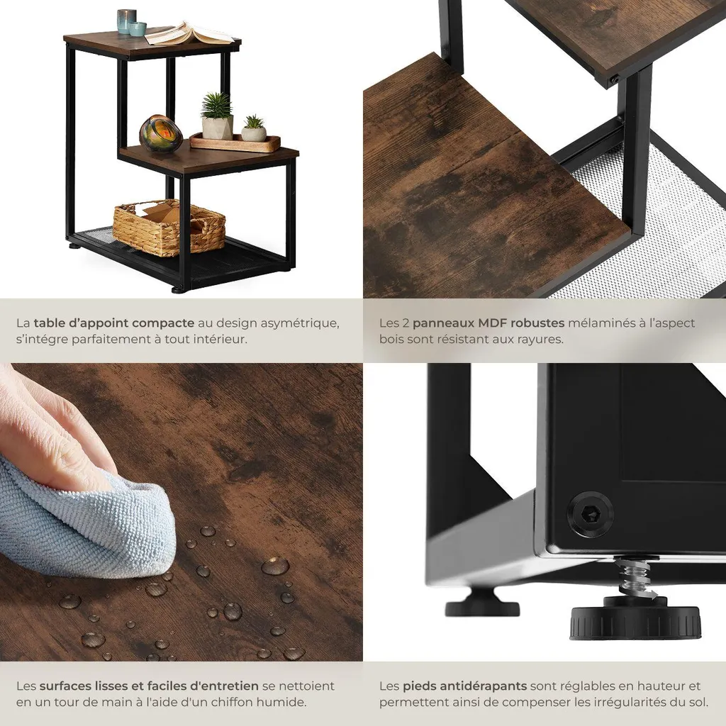 Table d'appoint Halifax pour optimiser les petits espaces avec style - 4