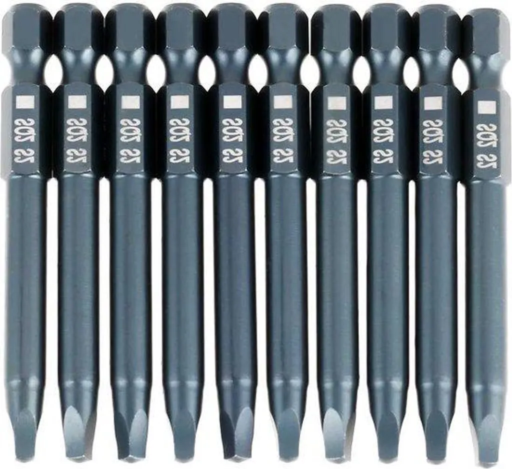 Coffret de douilles magnétiques 10 pièces carrées pour visseuse pro