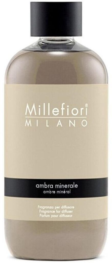 Millefiori Milano Reed Diffuser Refill 250 ml - Ambra Minerale