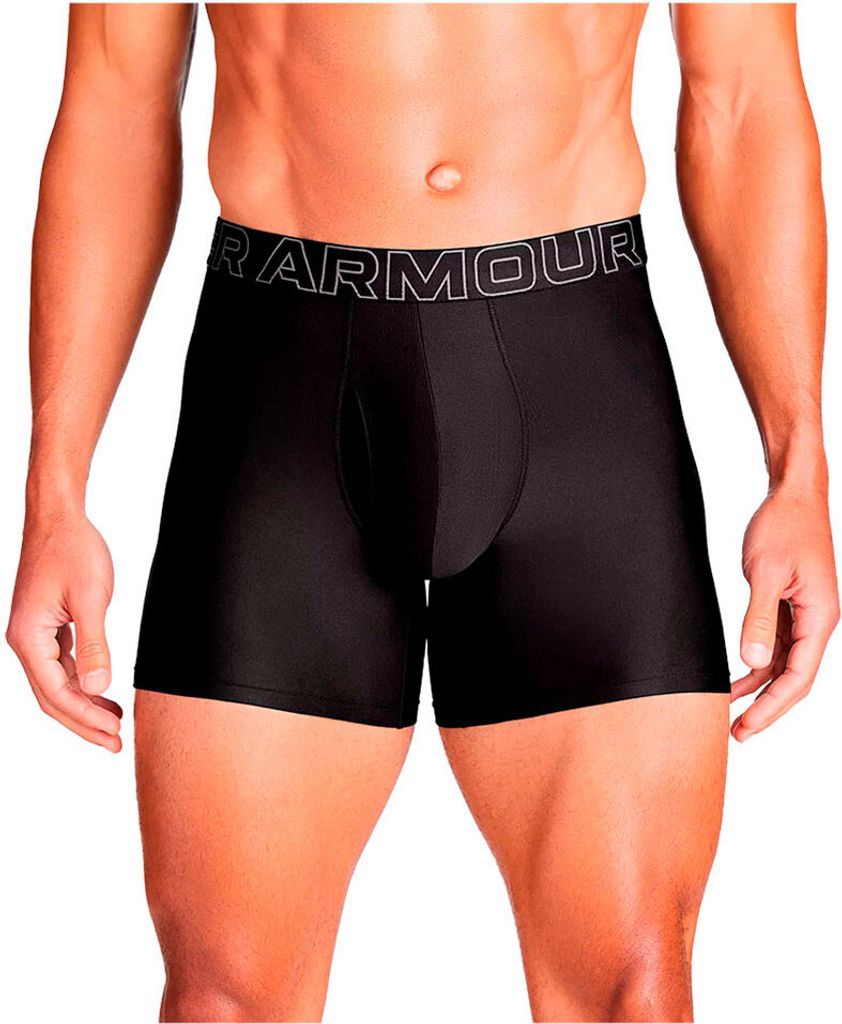 Under Armour Performance Tech 6 ́ ́ Boxershorts 3 Einheiten Schwarz XL Mann Schwarz XL