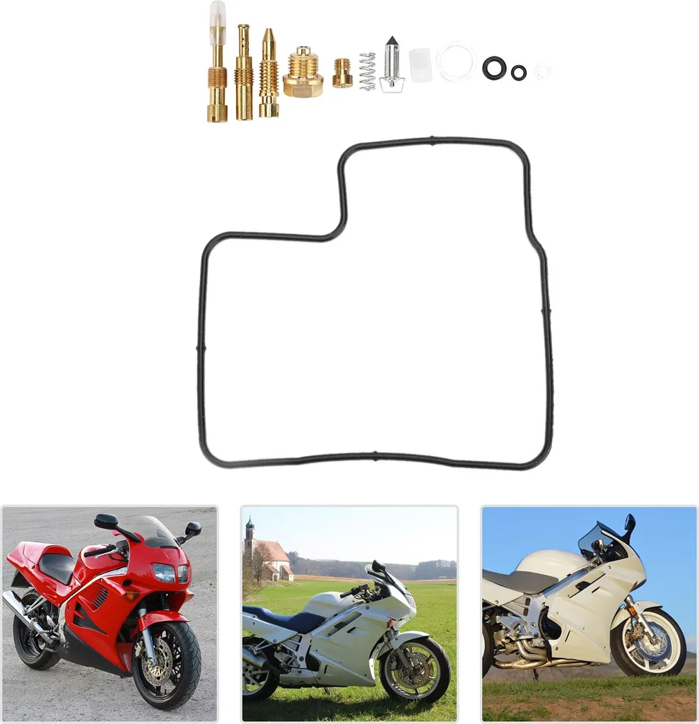 Kit Riparazione Carburatore Per Honda VFR750F 1994-1997 – Membrana, Stantuffo E Guarnizioni, 4 Set Completi