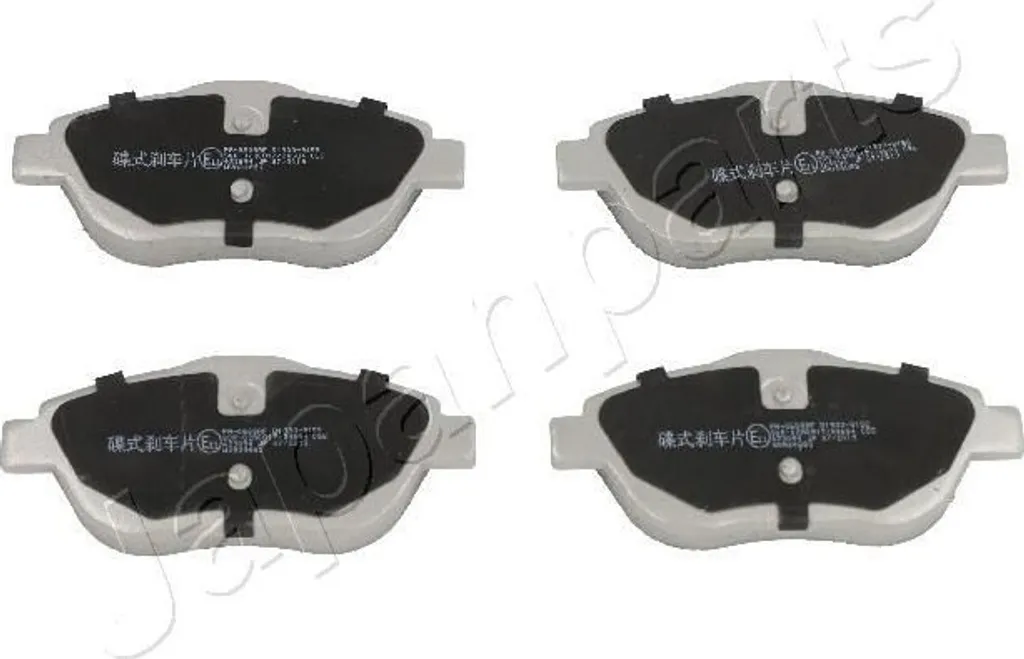 Jeu de plaquettes de frein avant JAPANPARTS PA-0608AF pour OPEL Corsa F