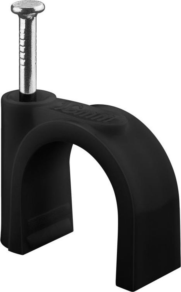 Kabelschelle 7 mm, schwarz Produktbild 