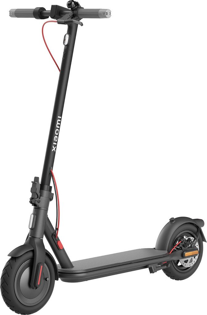 Xiaomi Electric Scooter 4 (DE) Faltbarer E-Scooter mit Straßenzulassung (bis 35km Reichweite & 16% Steigung, Duo-Bremssystem, 10" Luftreifen)