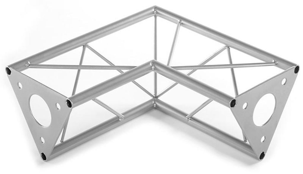 Decotruss Ecke 2-Weg 90° SAC 21 silber Produktbild 