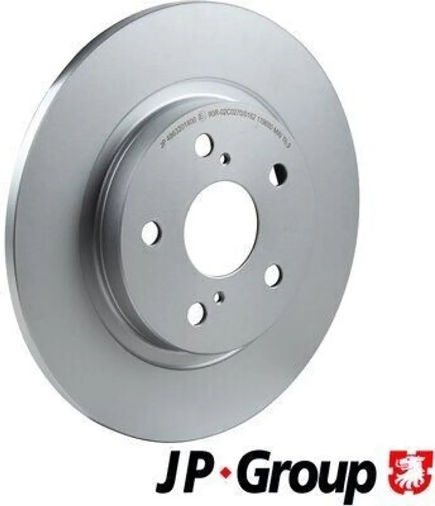 Disque de frein arrière plein pour Toyota Avensis série T27 Berline