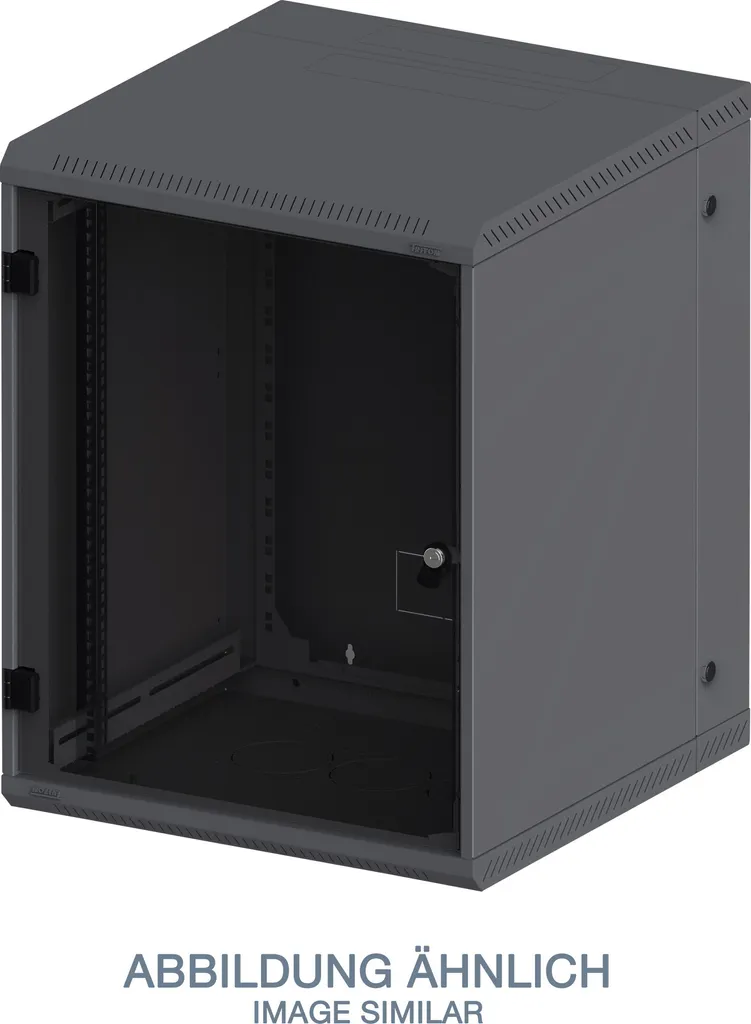 Triton RBA-18-AS6-BAX-A1 Armoire murale 19 pouces 18U 600x595mm noire