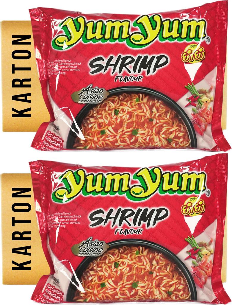---Yum Yum Instantnudel Shrimp 60x60g Produktbild 