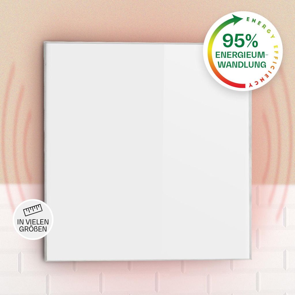 Klarstein Infrarotheizung mit Thermostat, 360W Produktbild 