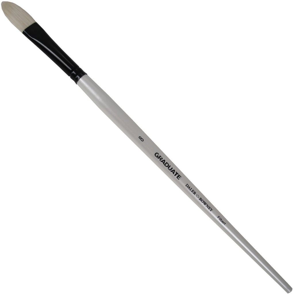 Daler Rowney Graduate Oil Brush Natural Flachpinsel 8 Filbert