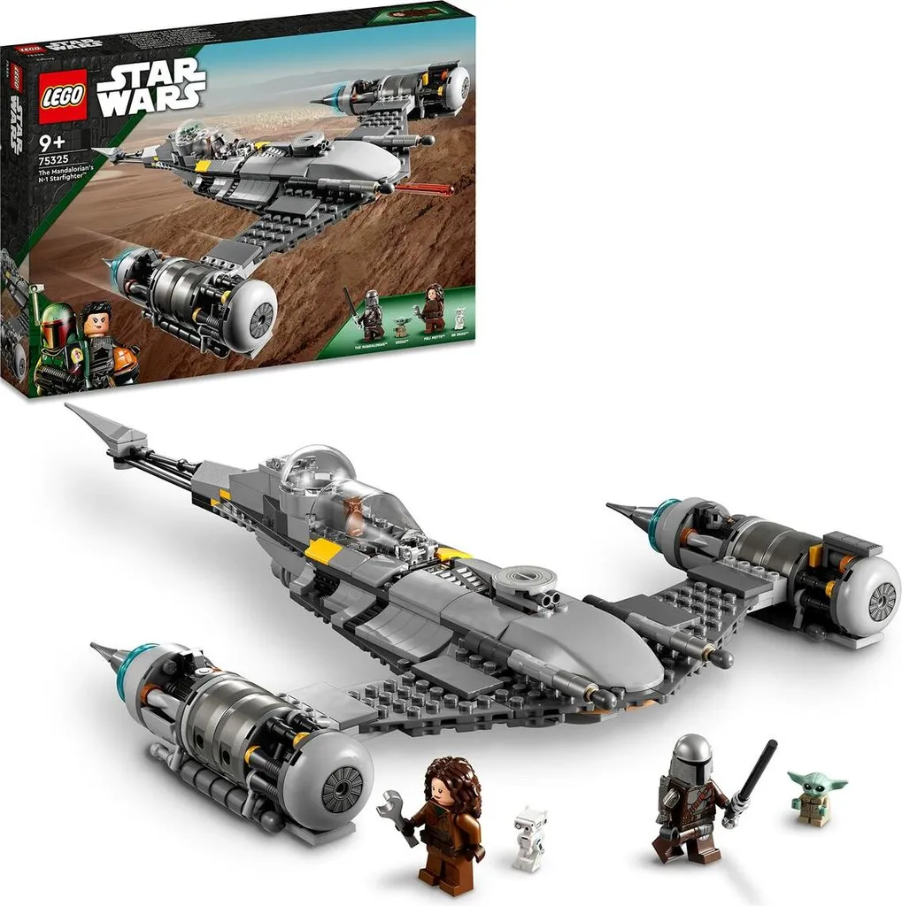 Cadeau Idéal LEGO Star Wars The Book of Boba Fett 75326 - Modèle Complet
